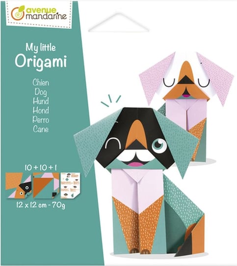 Mini Zestaw Origami Piesek Avenue Mandarine
