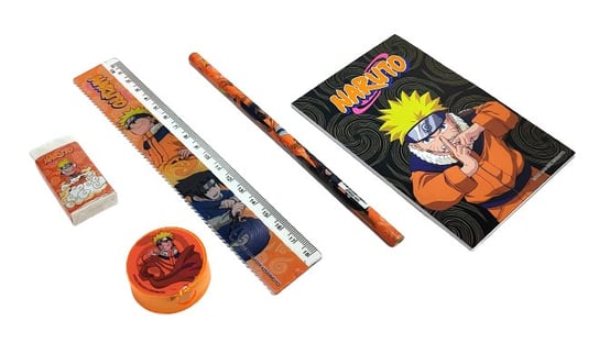 Mini zestaw przyborów szkolnych Naruto Undercover