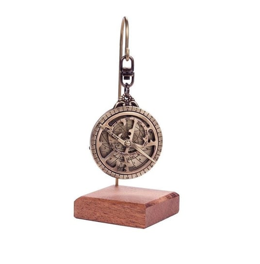 Miniaturowe astrolabium mosiężne na zawiesiu GIFTDECO