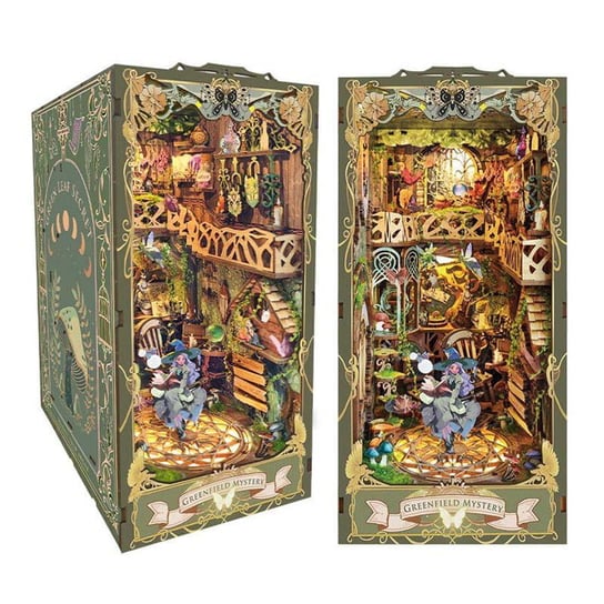 Miniaturowy domek Book Nook - Czarodziejki lasu HABARRI