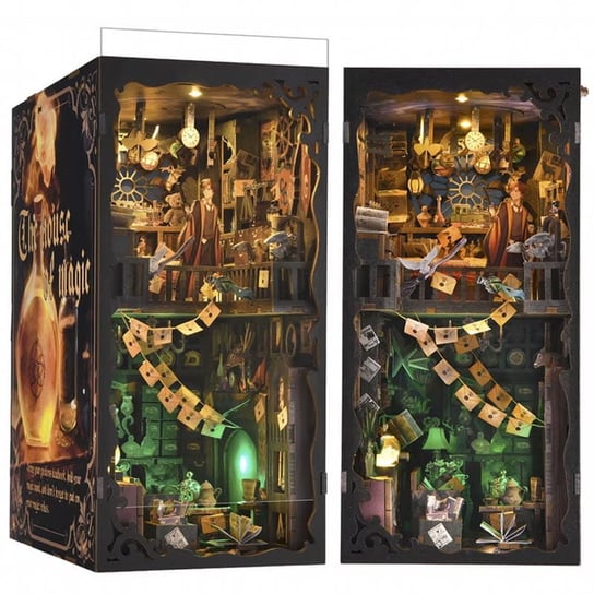 Miniaturowy domek Book Nook - Dom czarów* - Aslowsnail HABARRI