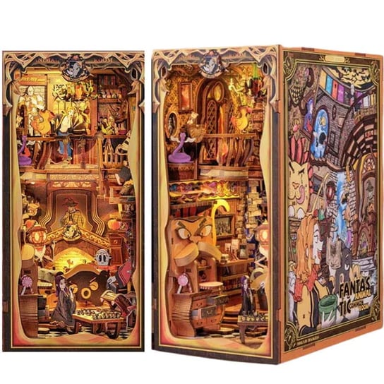 Miniaturowy domek Book Nook - Fantastyczne zwierzęta - CuteBee HABARRI