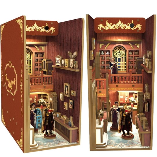 Miniaturowy domek Book Nook - Szlachecki dworek HABARRI