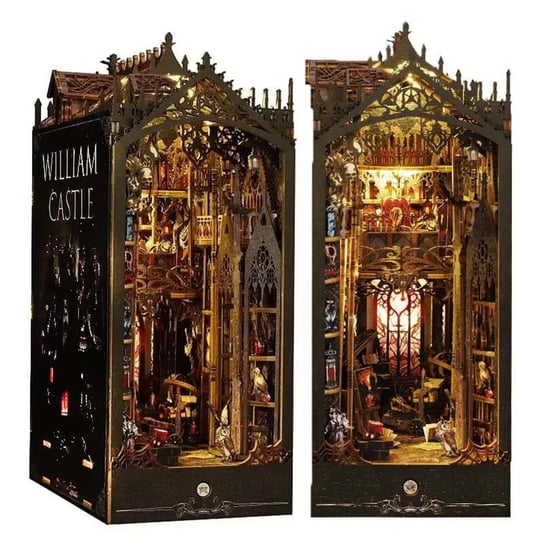 Miniaturowy domek Book Nook - Zamek księcia Williama HABARRI