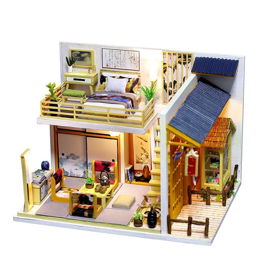 Miniaturowy Domek Diy - Dom W Okinawie HABARRI