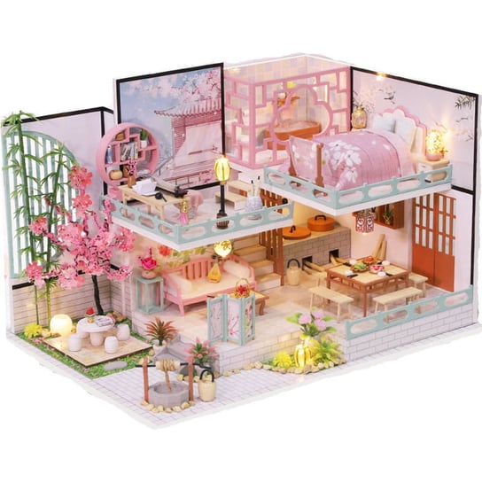 Miniaturowy domek DIY - Japońskie piękno LED / HABARRI HABARRI