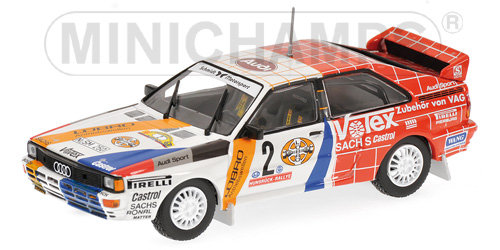 Minichamps, Audi Quattro Rally #2, model Minichamps