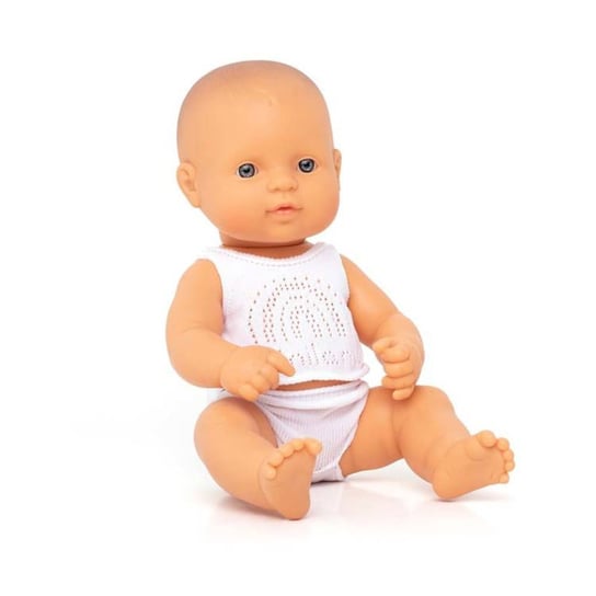 Miniland Baby Lalka dla dzieci dziewczynka Europejka 32cm Miniland