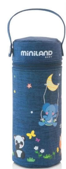 Miniland, Termoopakowanie na termos i butelkę 330 ml, Niebieski Miniland