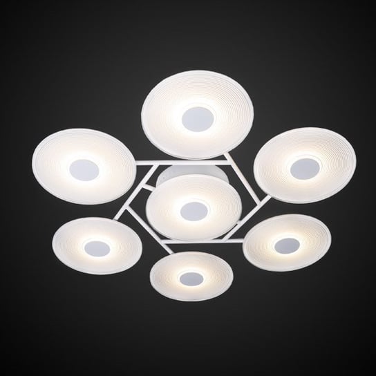 Minimalistyczna lampa LED sufitowa - VINYL 7 Altavola Design ALTAVOLA DESIGN