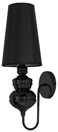 Minimalistyczna lampa ścienna Queen MSE010100228 czarna Moosee