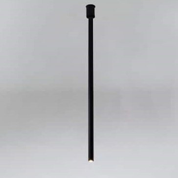 Minimalistyczna lampa sufitowa ALHA N 9240 metalowa do salonu czarna Shilo
