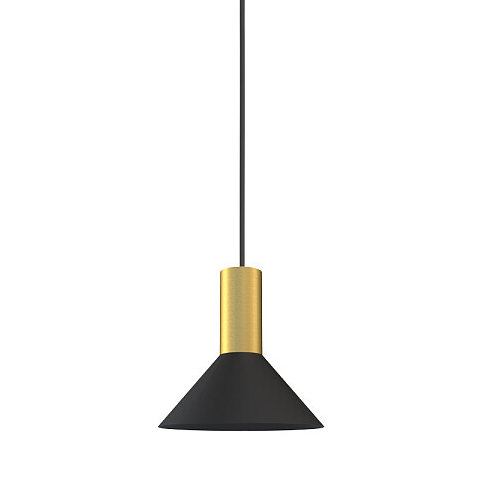 Minimalistyczna lampa wisząca Hermanos 8103 do przedpokoju czarna Nowodvorski