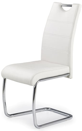 Minimalistyczne krzesło PROFEOS Elrond, białe, 60x42x97 cm Profeos