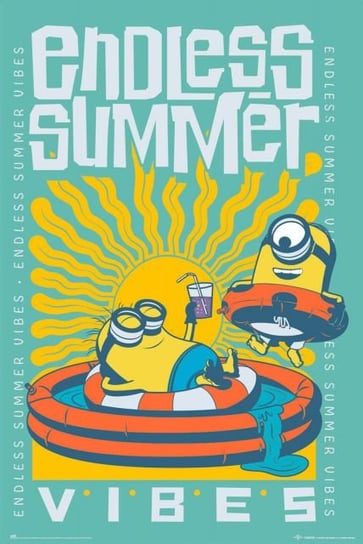 Minionki Endless Summer Vibes - plakat Minionki