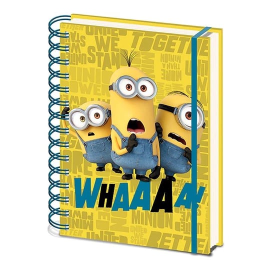 Minions: The Rise Of Gru Notes A5 Ring Pyramid Posters Bravado