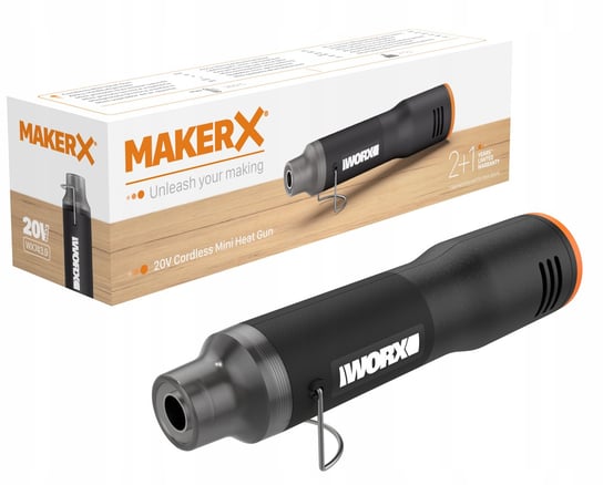 Miniopalarka MakerX WORX WX743.9 20V 260°C WORX
