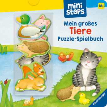 ministeps: Mein großes Tiere Puzzle-Spielbuch Ravensburger Verlag