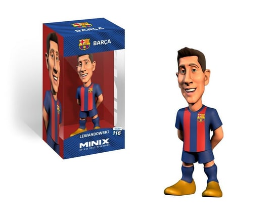Minix, Football Stars: FC Barcelona - Lewandowski PVC Statue Minix