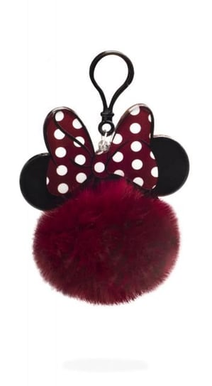 Minnie Mouse Bow and Ears - brelok z pomponem 4,5x6 cm Myszka Miki