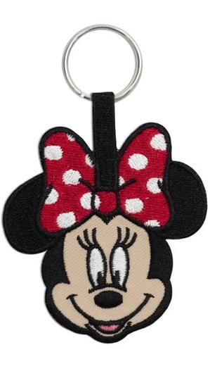 Minnie Mouse Face - tkany brelok 4,5x6 cm Myszka Miki