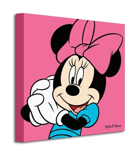 Minnie Mouse Pink - obraz na płótnie Disney