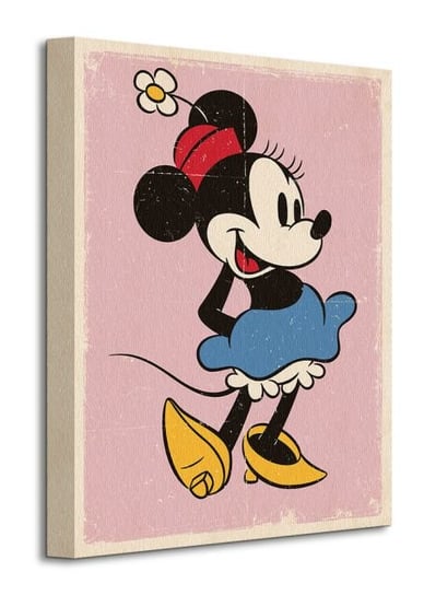 Minnie Mouse Retro - obraz na płótnie Disney
