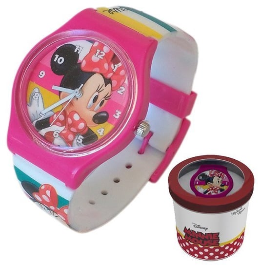 Minnie Mouse, Zegarek dziecięcy, 50579, różnokolorowy Disney