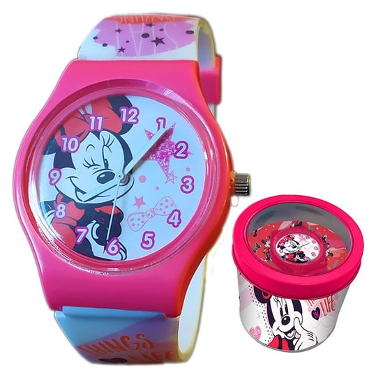 Minnie Mouse, Zegarek dziecięcy, WD21200, różnokolorowy Disney