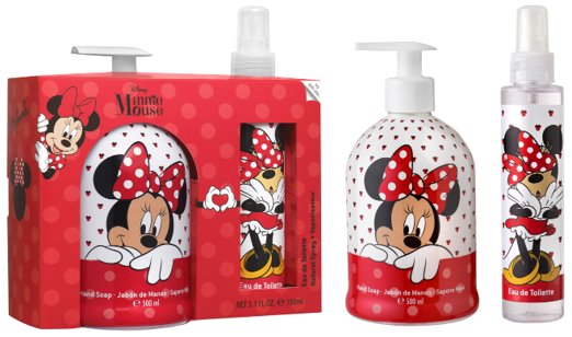 Minnie Mouse, Zestaw mydło w płynie + mgiełka do ciała, 1 szt. Inna marka
