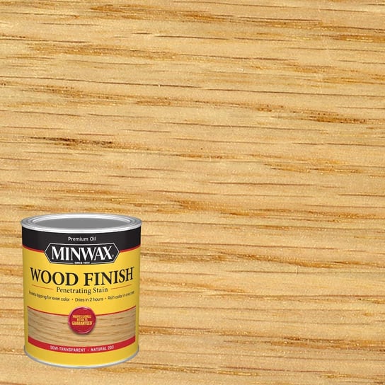 Minwax / Bejca olejna do drewna, Wood Finish 236ml - 209 Natural - Bezbarwny Inna marka