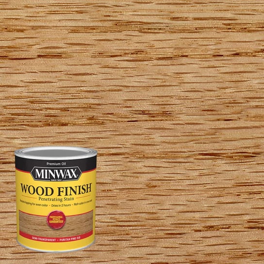 Minwax / Bejca olejna do drewna, Wood Finish 236ml - 218 Puritan Pine - Naturalna Sosna Inna marka