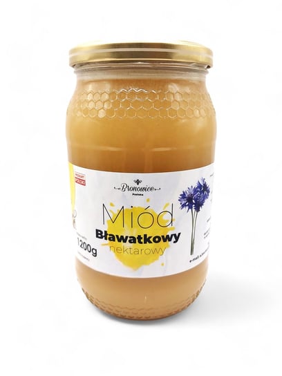 Miód nektarowy bławatkowy 1,2 kg / Pasieka Bronowice Pasieka Bronowice