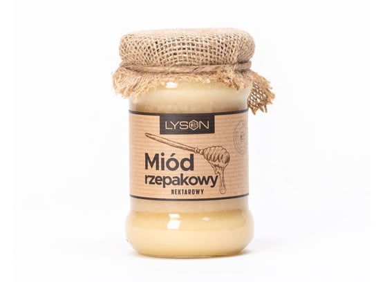 MIÓD NEKTAROWY RZEPAKOWY 0,4KG ŁYSOŃ ŁYSOŃ