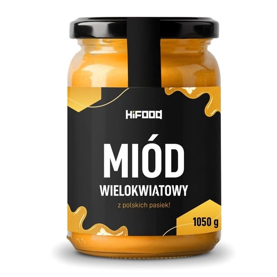 MIÓD WIELOKWIATOWY POLSKI 1050g HiFOOD PREMIUM Inna marka