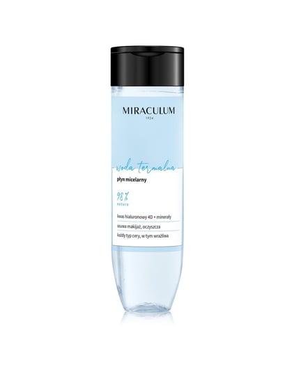 Miraculum, Woda Termalna, płyn micelarny do demakijażu twarzy, 200 ml Miraculum