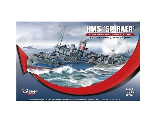 Mirage, Brytyjska Korweta HMS SPIRAEA, Model do sklejania Mirage