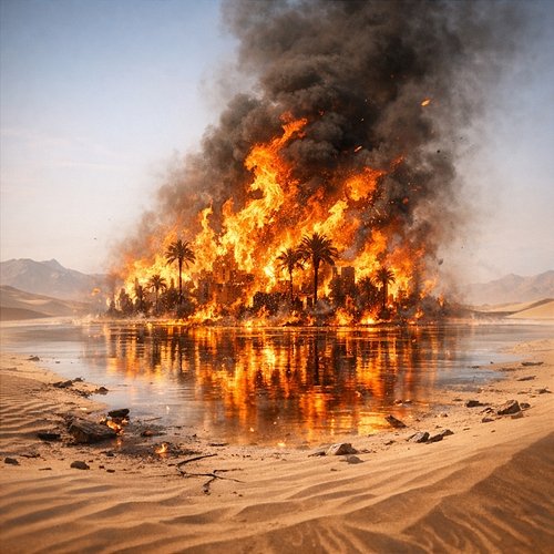 Mirage Burning Mathieu Markovic
