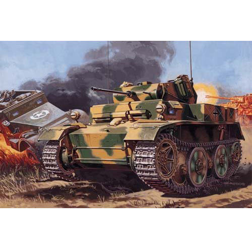 Mirage, Czołg PzKpfw II Ausf L Luchs, Model do sklejania, 8+ Mirage
