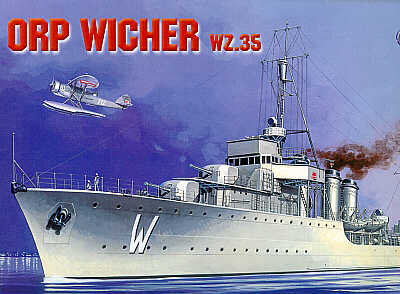 Mirage, ORP Wicher WZ.35, Model do sklejania, 12+ ORP