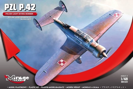 Mirage, PZL P.42 Polski Lekki Bombowiec Nurkujący, 14+ Mirage