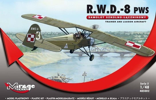 Mirage, R.W.D. 8 PWS, Model do sklejania, 12+ Mirage