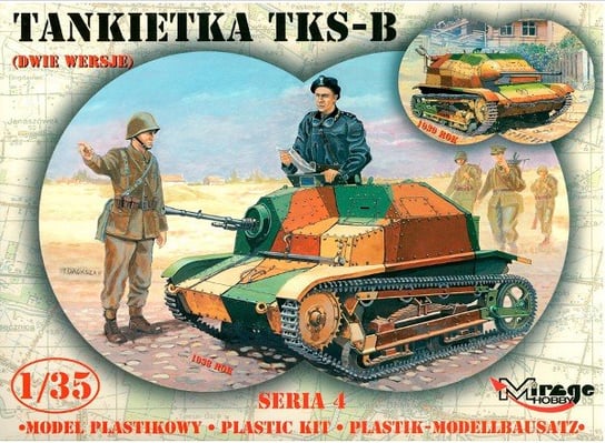 Mirage, Tankietka TKSB, Model do sklejania, 12+ Mirage