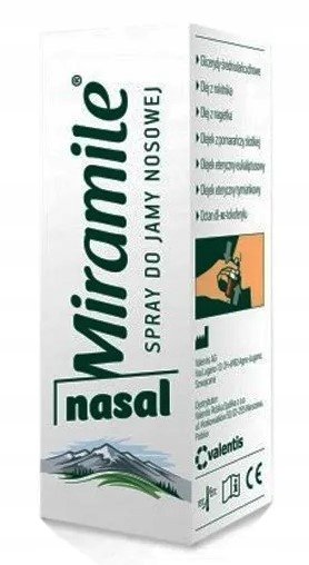 Miramile, Nasal, Nawilża��ący aerozol do nosa, 20 ml VALENTIS POLSKA