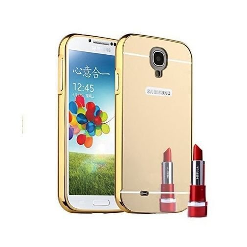 Mirror bumper case na Galaxy S4 - Złoty EtuiStudio