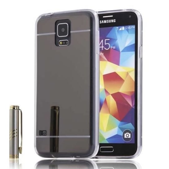 Mirror Tpu Samsung Galaxy S5 Szary Bestphone