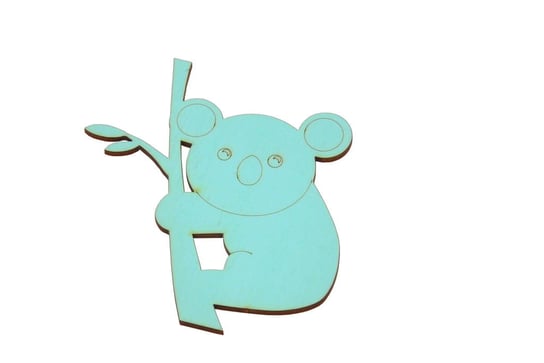Miś koala miętowy do tablicy manipulacyjnej Zabawki Sensoryczne