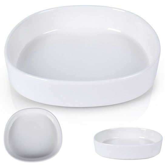 Miseczka Porcelanowa Biała Miska Salaterka Na Przekąski Desery Surówki 15X14,5 Cm, 320 Ml London Durable Porcelain