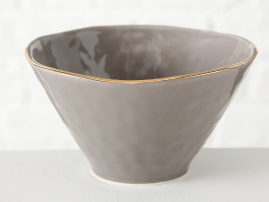 Miska ceramiczna szara - Nella Carmani