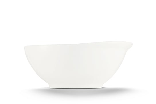 Miska RESEDA biały / Ø19 / porcelana Konsimo